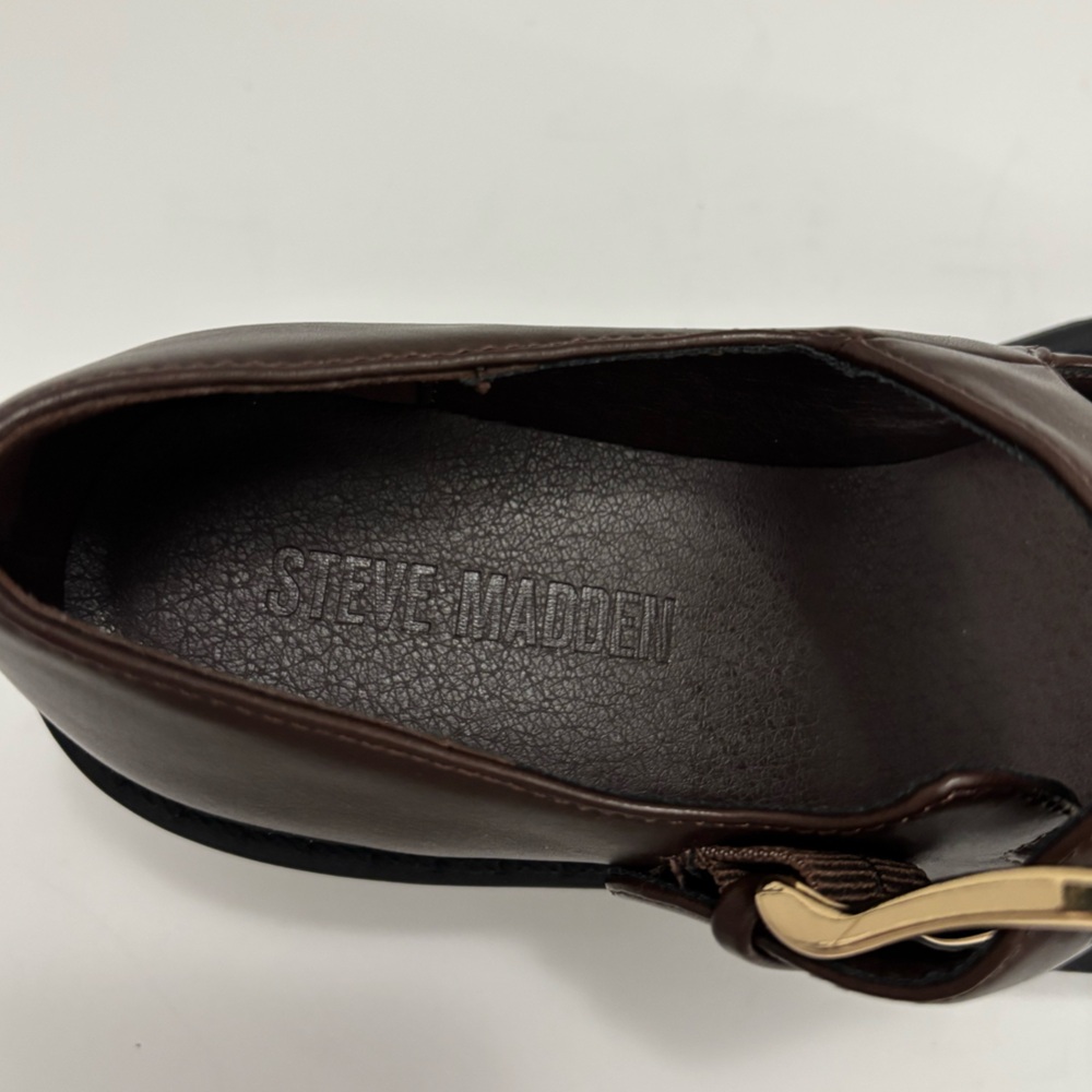 New Steve Madden Brown Mary Jane Shoes size (6) - Picture 6 of 7